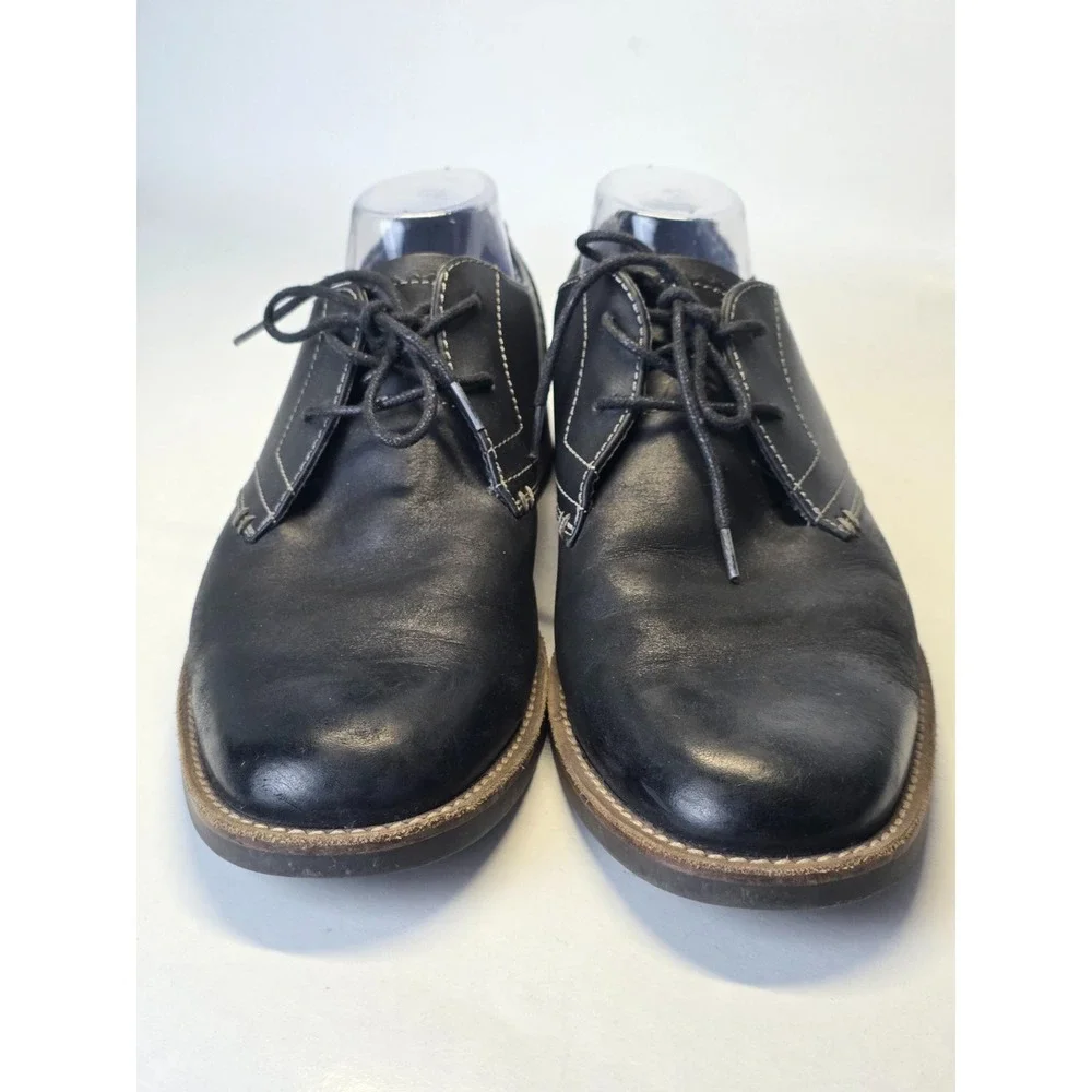 Penguin by‎ Munsingwear Men's Dress Shoes Size 10.5 Black Leather Oxford Classic